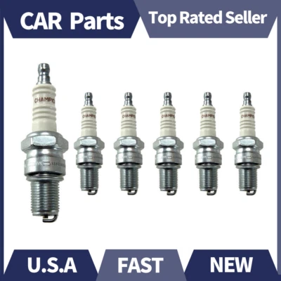 Bujía Champion Copper Plus 6 piezas para Chevrolet Corvair H6 1967-1969 2,7 L Reino Unido Foto 1 de 4
