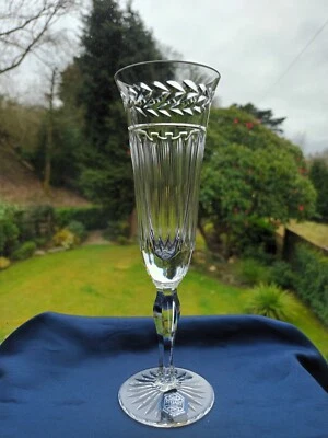 STUART CRYSTAL SENATOR FLUTE CHAMPAGNE GLASS