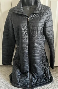 Patagonia Damen Kai Lee Parka Mantel schwarz Small Puffer Full Zip - Bild 1 von 9