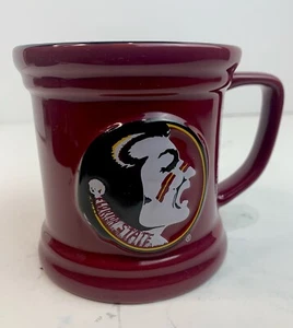 Florida State Seminoles Mug Garnett CHIEF OSCEOLA Embossed Encore Group - Picture 1 of 11