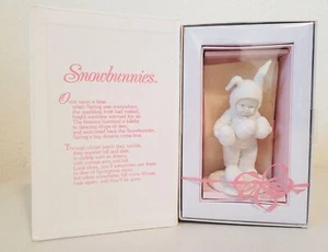 Dept 56 Springtime Stories of the Snowbunnies OOPS! I DROPPED ONE Figurine NIB - Picture 1 of 8