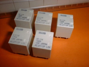 5x Relais ACJ2112P 12V NAIS Panasonic Automotive Relais - Picture 1 of 3