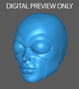 Female Hydra Soldier 1:12 scale custom unpainted Head 6" Action Figure - Bild 1 von 1