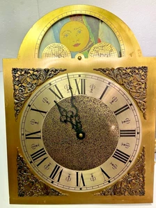 OROLOGIO VINTAGE HEINZ JAUCH NONNO MOVIMENTO 77 E QUADRANTE FASI LUNARI - Foto 1 di 18