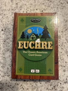 Euchre 4 Player Classic American Card Game by Front Porch New Sealed - Picture 1 of 2