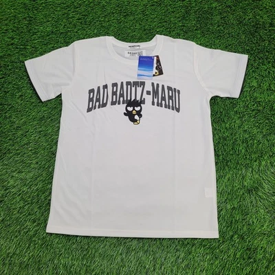 Sanrio Badtz-Maru Shirt Womens M/L 20x25 White Japanese Penguin - Image 1 of 4