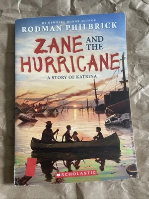Zane and the Hurricane: A Story of Katrina Preowned Scholastic Book - Image 1 of 2