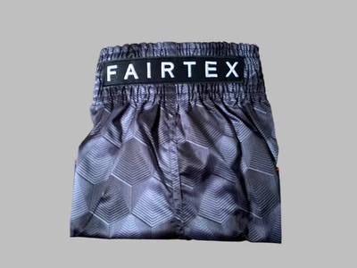 New Fairtex Slim Cut Muay Thai Boxing Shorts Medium Stealth - Image 1 of 4
