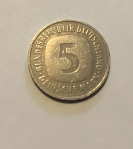 BRD 5 DM Münze 1988 J (B) - Bild 1 von 2