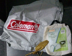 Coleman 1 Grey Sunwall to fit Fast Pitch Dome . Never Used In Carry Bag. Logo - Picture 1 of 5