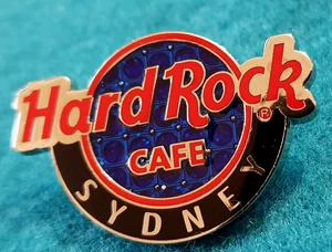 Guitarra Sydney Australia Blue Tile Red Circle Logo 2018 Hard Rock Café PIN LE200 - Imagen 1 de 1
