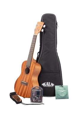 Kala KA-15 Series Satin Mahogany Tenor Ukulele Bundle with Rosewood Fingerboa... - Image 1 of 4