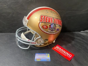 San Francisco 49ers Steve Young autograph helmet signed HOF w/ COA - Picture 1 of 14