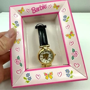 Relic Barbie Gold & Black Band Watch NIB One Size - Picture 1 of 16