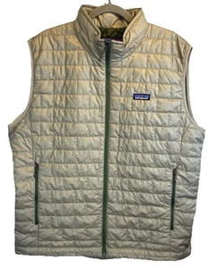 NWT Patagonia Men's XL Nano Puff Vest Lightweight Pockets Seabird Gray - Picture 1 of 7