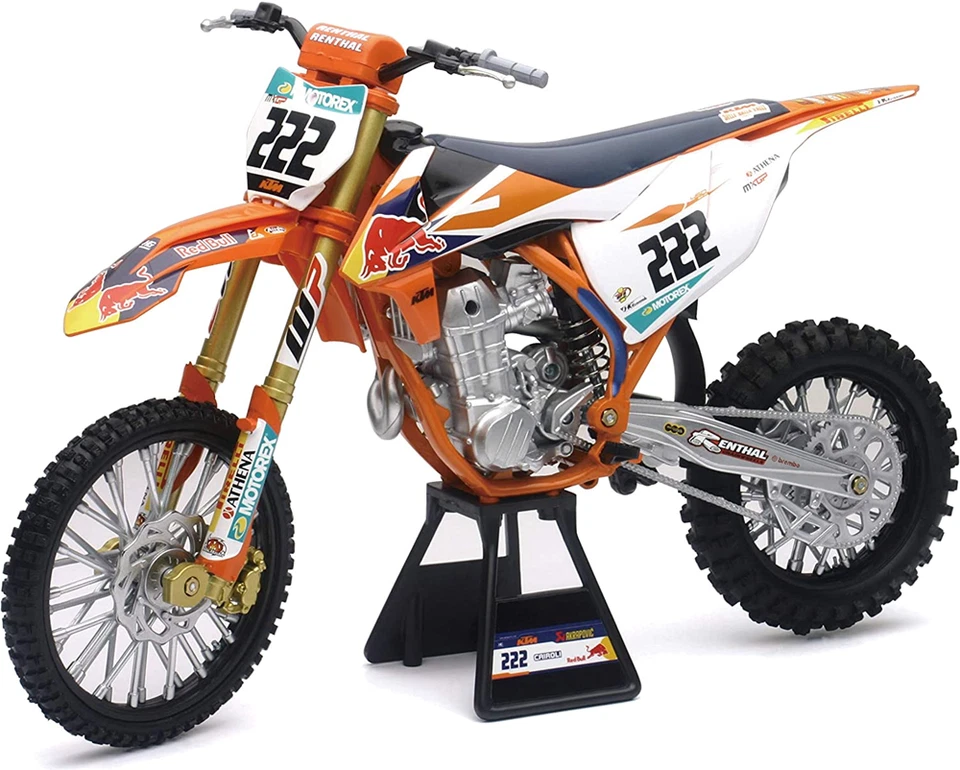 MOTO RED BULL KTM TONY CAIROLI N.222 1:6 - Immagine 1 di 2