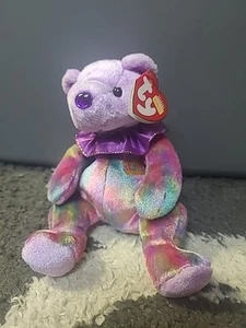 Ty Beanie Bebé FEBRERO el Oso de Cumpleaños 7.5" NUEVO MWMT Peluche Juguete - Imagen 1 de 7