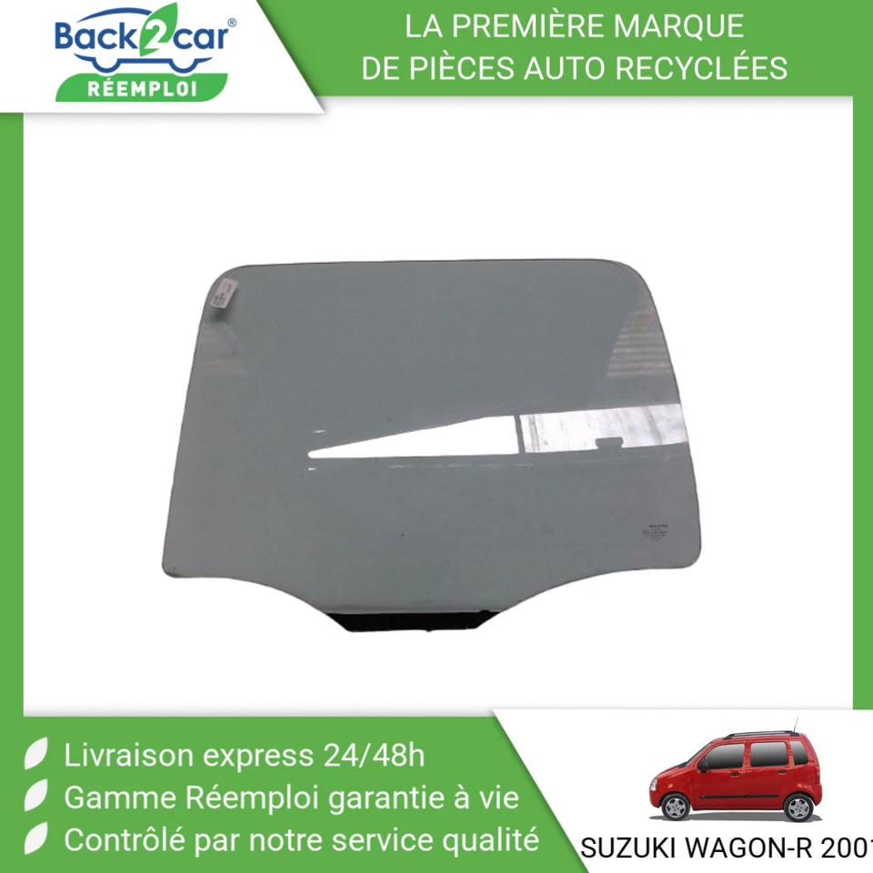 🏆 GLACE PORTE ARG SUZUKI WAGON-R ➤8454583E10 🌱 - Photo 1/1