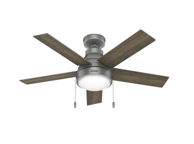 Hunter Elliston 44 LED Elliston 44" 5 Blade LED Indoor Ceiling - Silver - Image 1 of 2