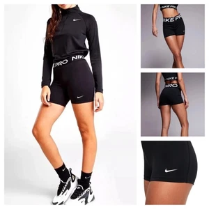 Nike Training Pro Damen 3" Dri-Fit Jogging Sport Gym Shorts - Bild 1 von 7