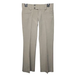 Banana Republic Sloan Fit Damen Stretch Hose Größe 0 Beige Cropped Karriere Neu mit Etikett - Bild 1 von 10