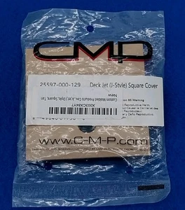 CMP Deck Jet (J-Style) Square Cover Tan Custom Molded Products (25597-000-129) - Picture 1 of 7