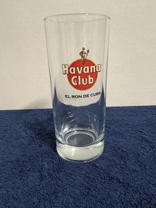 Vintage Havana Club Rum El Ron de Cuba Highball Tom Collins Glass 5 1/2” Barware - Picture 1 of 5