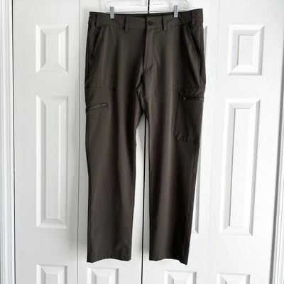 Magellan Pants Mens Size 36 Brown Outdoors Cargo Classic Fit Moisture Wicking - Image 1 of 4