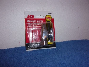NEW. ACE STRAIGHT VALVE QUARTER TURN SHUT OFF #4197083 - Picture 1 of 5