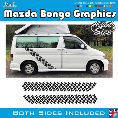 MAZDA BONGO Camper Side friendee Stripe Decals Stickers Van Graphics NO P&P 039 - Image 1 of 3