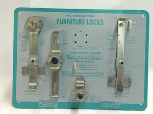 Tablero de exhibición de cerradura de gabinete nacional con cerraduras y cilindros REMOVACORE, cerrajero - Imagen 1 de 10