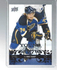 2008-09 Upper Deck #218 T.J. Oshie Young Guns YG RC #238