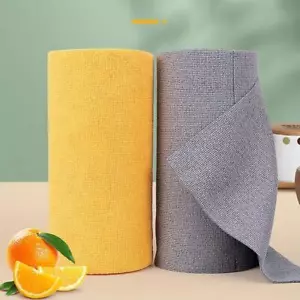 1 Roll (20pcs) Microfiber Dish Rags - Reusable, Washable, Tear-off Towels - Picture 1 of 11