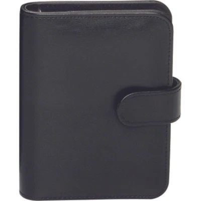 bind Systemplaner A5 Terminplaner Kalendereinlage 2026 Lederimitat schwarz 15501 - Bild 1 von 2