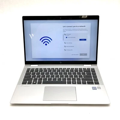 HP Elitebook x360 1040 G6 14" Touch Intel i5-8265U 1.60 GHz 8GB 1TB NVMe Win 11 - Image 1 of 4