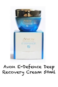 AVON E-DEFENCE Deep Recovery Cream 50ml - Picture 1 of 1
