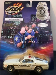 1/43 ROAD CHAMPS MUSCLE SERIES 1969 FORD MUSTANG SHERIFF BELL COUNTY TEXAS - Picture 1 of 3