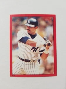 Pegatina de béisbol Reggie Jackson 1982 Topps #216 New York Yankees - Imagen 1 de 2