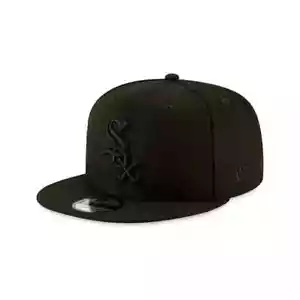 Authentic MLB Chicago White Sox 9FIFTY Snap-Back New Era Cap -Black/Black OEM - Picture 1 of 4