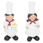 Chef Figurines Kitchen Beautiful and Practical Sculptures Statues Vivid Chef ...