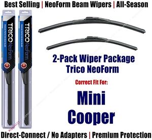 2-Pack Super-Premium NeoForm Wipers fit 2002+ Mini Cooper - 16180/190