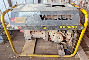 Wacker Generator Benzin Stromerzeuger GV 5003 - Defekt Teilespender Ersatzteile - Picture 1 of 10