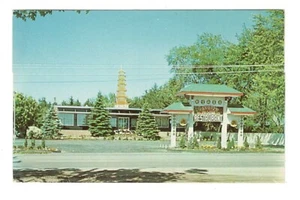 Yangtze Pagoda Restaurant Ontario Canada Vintage Postcard AF45 - Picture 1 of 2