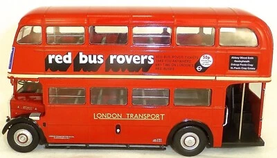 London Bus Doppeldecker rot AEC REGENT III RT Bus 1:43 OVP NEU HA5 µ - Bild 1 von 4