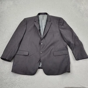 Wilke-Rodriguez Blazer Mens 52R Wool Black Pockets  Suit Jacket Sport Coat - Picture 1 of 8