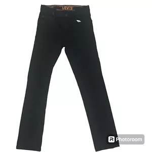 Jeans Levis ragazzo taglia 12 regular 510 super skinny nero vita regolabile - Foto 1 di 7