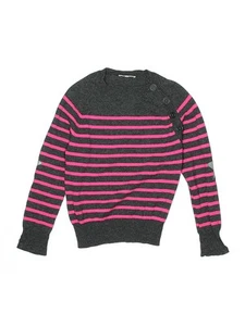 Zadig & Voltaire Girls Pink Wool Pullover Sweater 8 - Picture 1 of 2