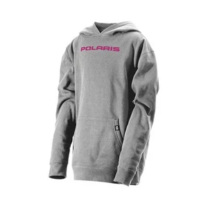 Polaris Youth Staple Hoodie Soft Comfortable Fit Warm Fabric Blend Gray - Picture 1 of 2