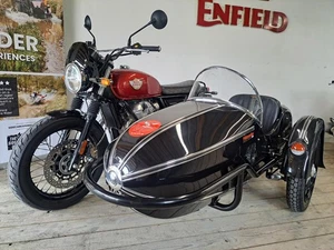 2021 Royal Enfield Interceptor 650 with New Watsonian GP Manx Sidecar Outfit - Picture 1 of 16