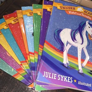 UNICORN ACADEMY von JULIE SYKES 11 Taschenbücher ~ Top Zustand - Bild 1 von 6